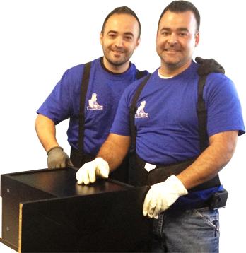 Two Junk Removal Experts of 1-855-Joe-Junk Truck in New Jersey